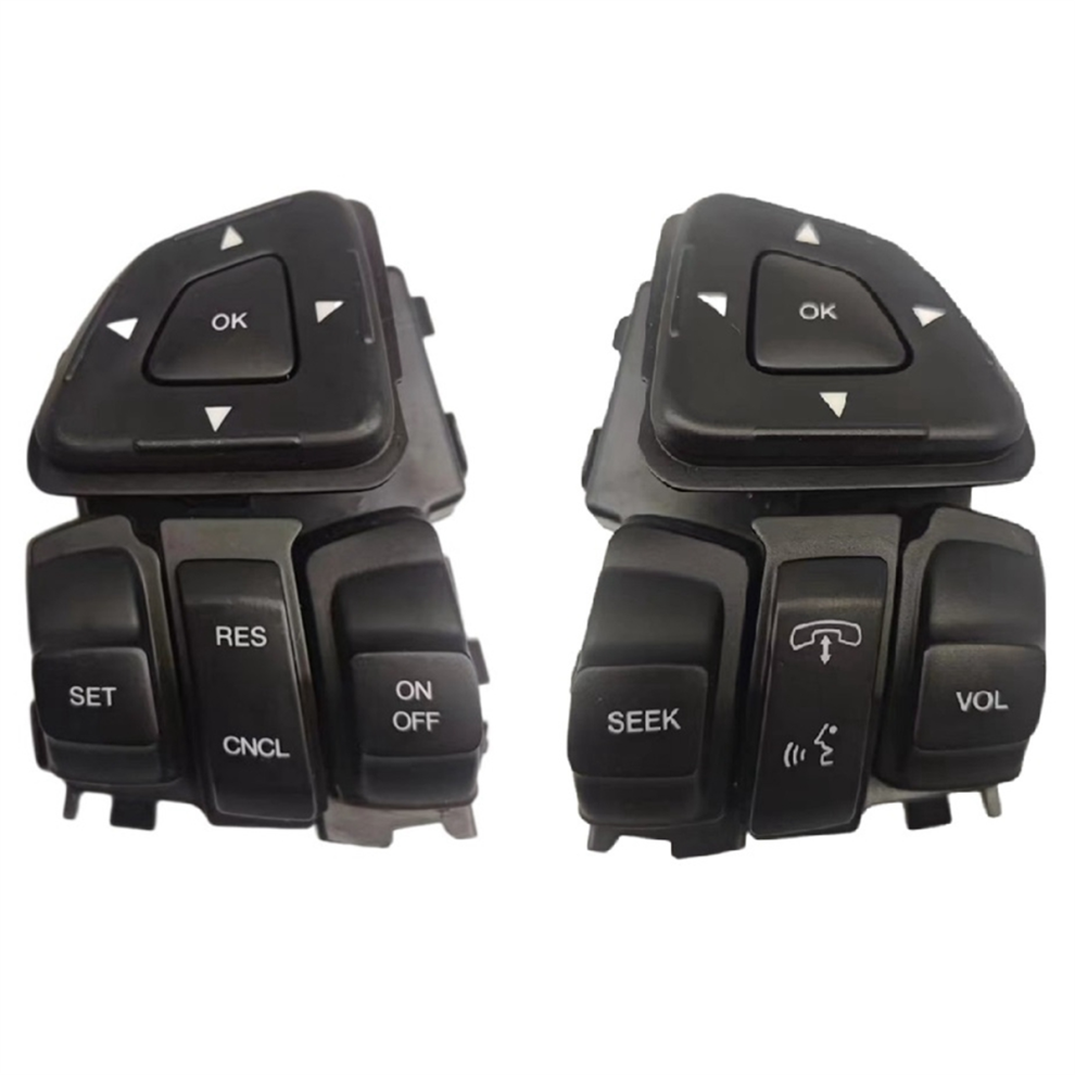 Car Multi-Function Media Steering Wheel Button Aud Black 4852609876045