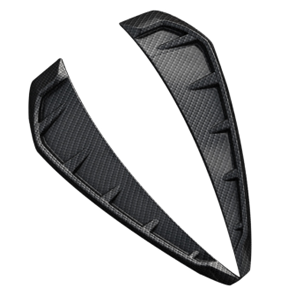 Carbon Fiber Front Side Spoiler Vent Air Wing Cove 4852609878667