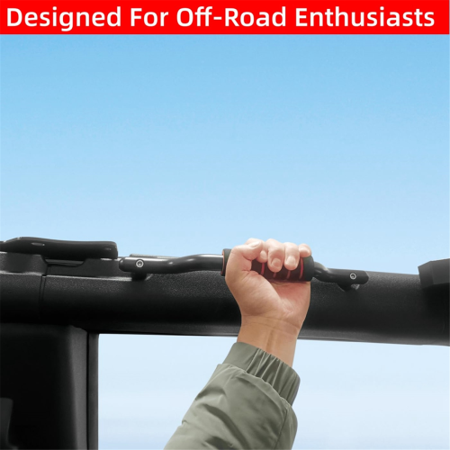 Front Roll Bar Aluminum Alloy Grab Handles for 202 2