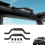 Front Roll Bar Aluminum Alloy Grab Handles for 202 4