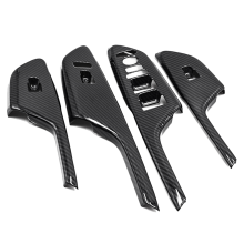 Glas-Armlehnenknopf für Innentür aus Carbonfaser