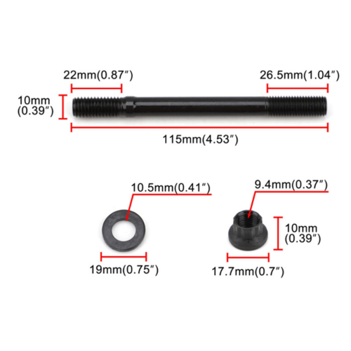 201-4302 Cylinder Head Stud Kit Engine Bolt for E3 2