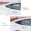 For 2024+ Rear Side Window Louvers Air Vent Scoop 4