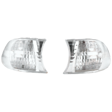 1Pair Lens Clear Corner Lights Parking Lamps for 7