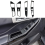 Carbon Fiber Auto Tür Fenster Lift Panel Abdeckung Trim 4