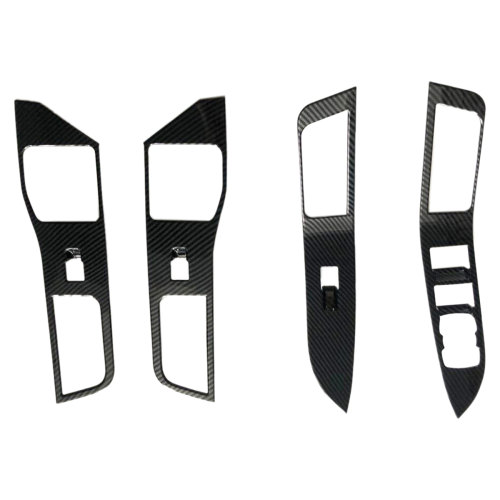 Carbon Fiber Auto Tür Fenster Lift Panel Abdeckung Trim