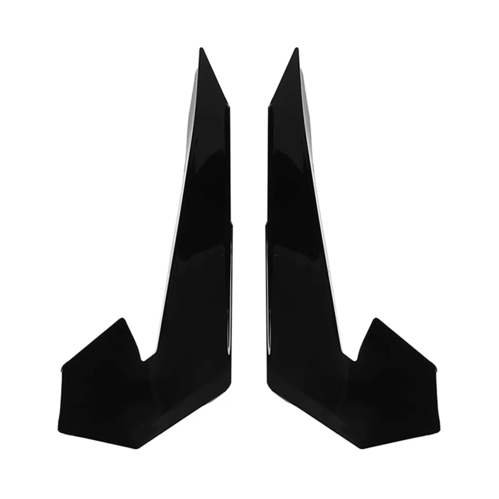 Car Front Bumper Lip Fin Splitter Spoiler Canard S 4852609823322