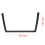 Car Front Seat Back Backrest Support Barcket Trim 7
