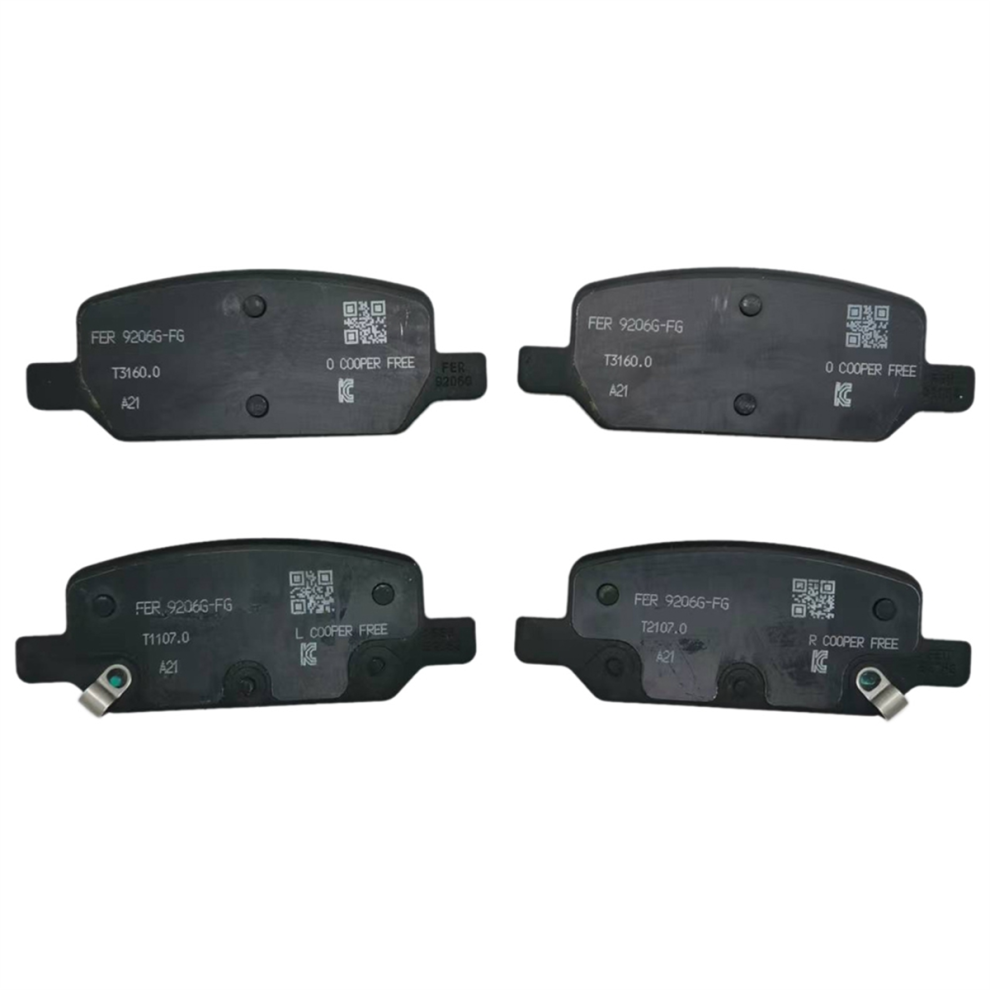 4 Pcs Automobile Rear Brake Pad for 8008244-00-B P-image-OPC-PJQ2YVN-NEW