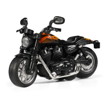 Pull Back Motorcycle Toys for Boys Age 3-8, Retro Black Motorcycles with Music and Lights, Small Size Gift