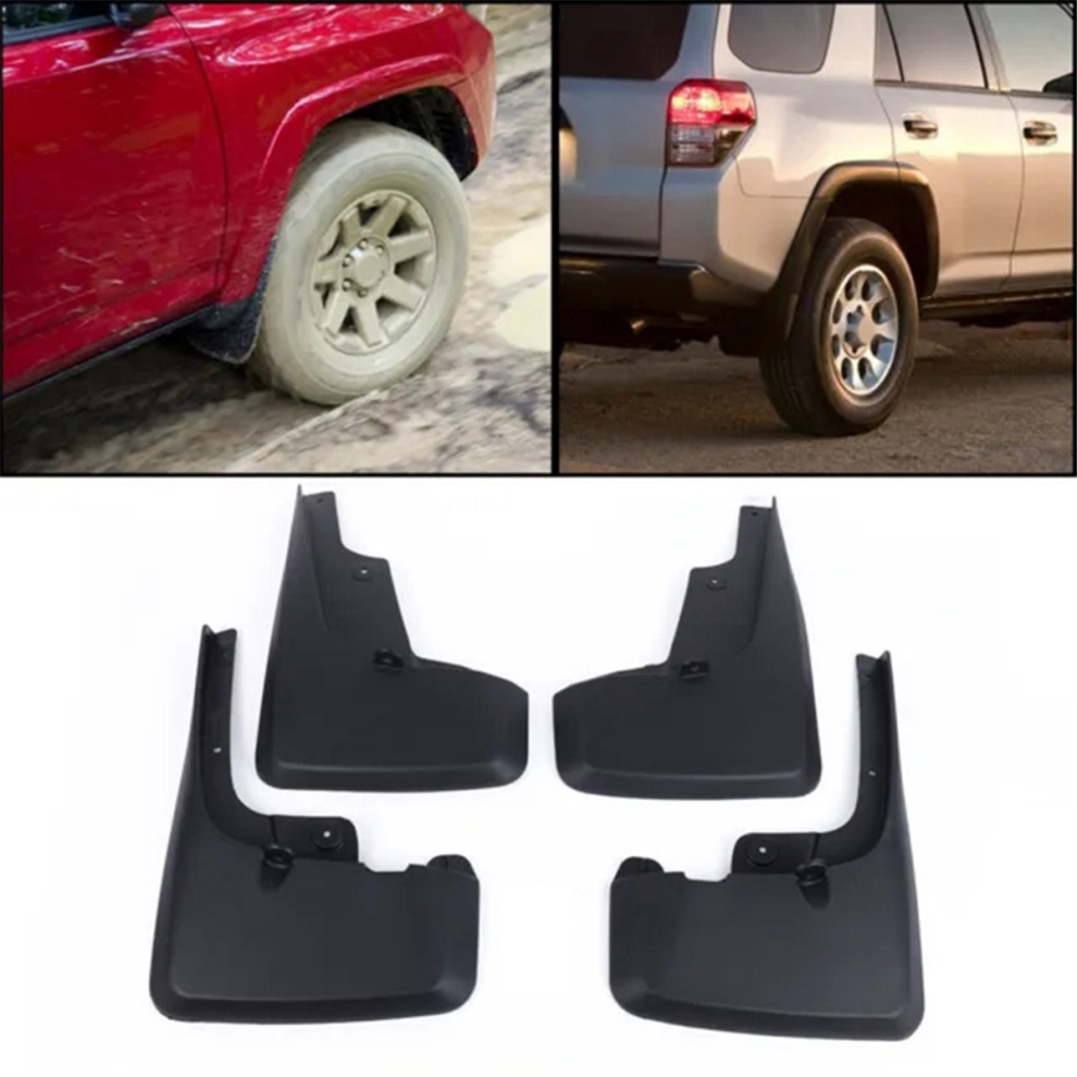 1Set Car Splash Guards Mud Flaps For 4-Door Sport 4852609833376