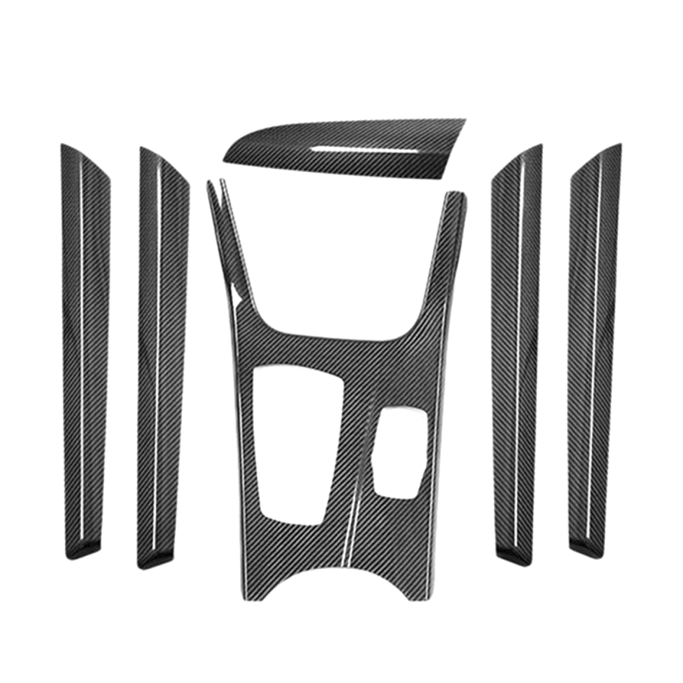 Carbon Fiber Abs Gear Shift Knob Panel Cover Trim 4852609845058