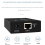 DVI RJ45 Cat6 Extender mit 60 m langem Datenkabel 10