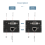 DVI RJ45 Cat6 Extender mit 60 m langem Datenkabel 6
