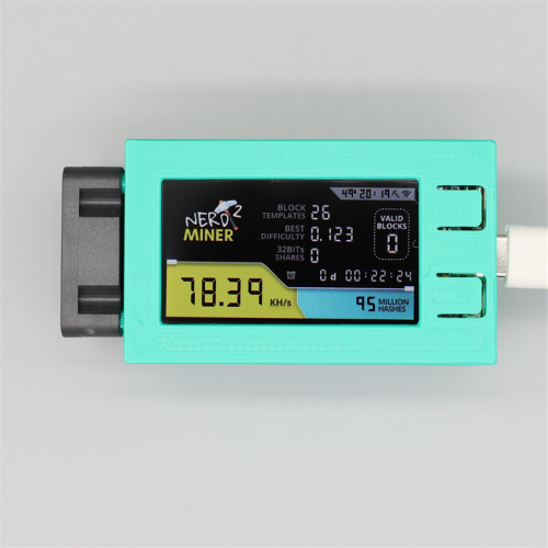 Nerdminer V2 Pro 78kHz/S Mini Bitcoin Miner mit Ca 1