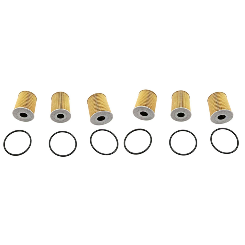 6Pcs Engine Motor Oil Filter Kit 94810722200 For 9 Yellow 4852609851585