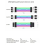 ARGB Power Supply Extension Cable 24Pin Cord Mothe 8