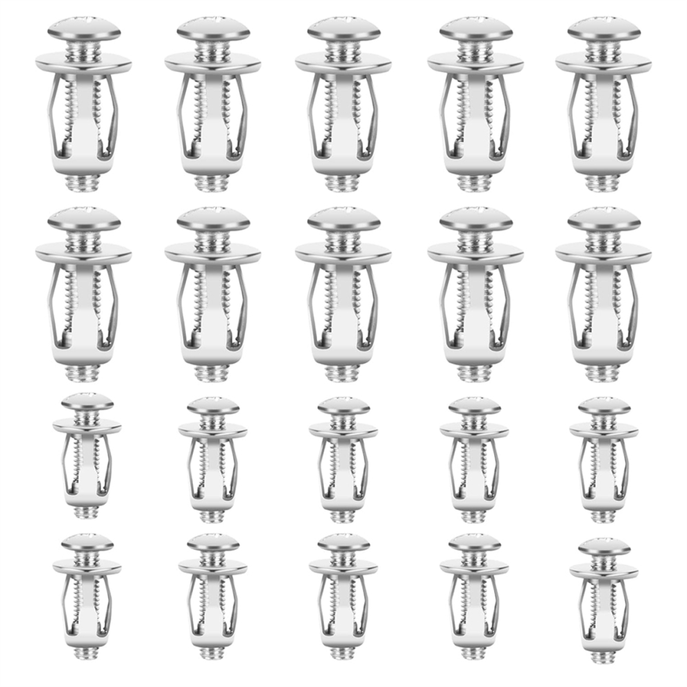 40 Db üReges AjtóHorgony éS Csavar, FéM üRegröGzíTő Mag 0-Hoz-image