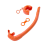 Soft Silicone Diving Snorkel, Portable and Foldable Design, Easy to Br 1