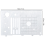 Metal Straight -Needle Plate, Professional Needle Plate Compatible wit 5