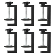 6pcs G Clamps for Woodworking Universal C-Clamp Small Desk Clamp Cabin