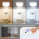 Rechargeable Motion Sensor Ceiling Light with Remote - Wireless Lights 4