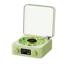 KW03 Retro Vinyl Record Speaker RGB Wireless Bluetooth 5.0 Turntable P