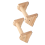 Push-Up Stand Wood Pushup Bars Non-Slip Base Exercise Home Workout Equ 5