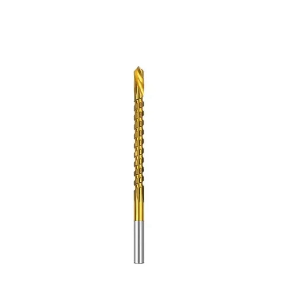 5Mm Titanium Coated Drill Bit Spiral Jagged Saw Composite Twist 4852641442239