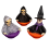 Halloween Candy Bowl Dish with Motion Ghost Fruit Bowls Light Up Eyes 5