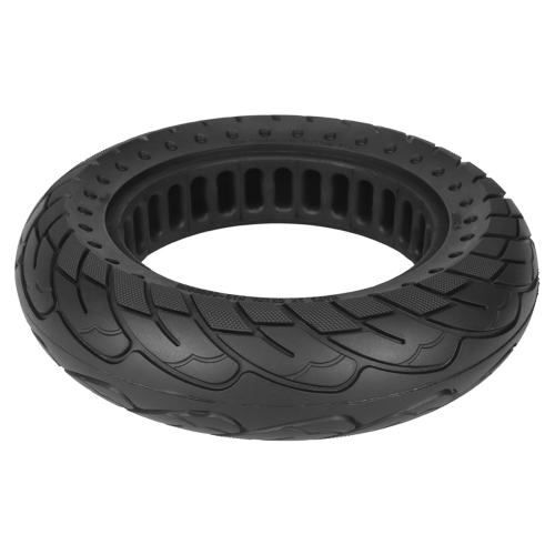 Black 10x2.5 Solid Tire Max G30 G30L Electric Scooter Rubber Shock-Abs