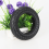 Black 10x2.5 Solid Tire Max G30 G30L Electric Scooter Rubber Shock-Abs 6