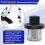 15 Pieces Airless Paint Sprayer Tips Set,Reversible Nozzle with Spacer 3