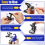 15 Pieces Airless Paint Sprayer Tips Set,Reversible Nozzle with Spacer 4