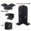 4Pcs Adjustable Deck Post Anchor Base Brackets Fence for Pergola Raili 6