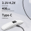 Bone Conduction Bluetooth Speaker Wireless Sleep Aid Soundbar with LED 11