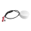 Witte waterdichte mini-luidsprekerversterkermicrofoon voor High Way Audio 1