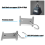 16 PCS RV Awning Light Clips Hooks, Double Sided Campers Holders Hooks 5