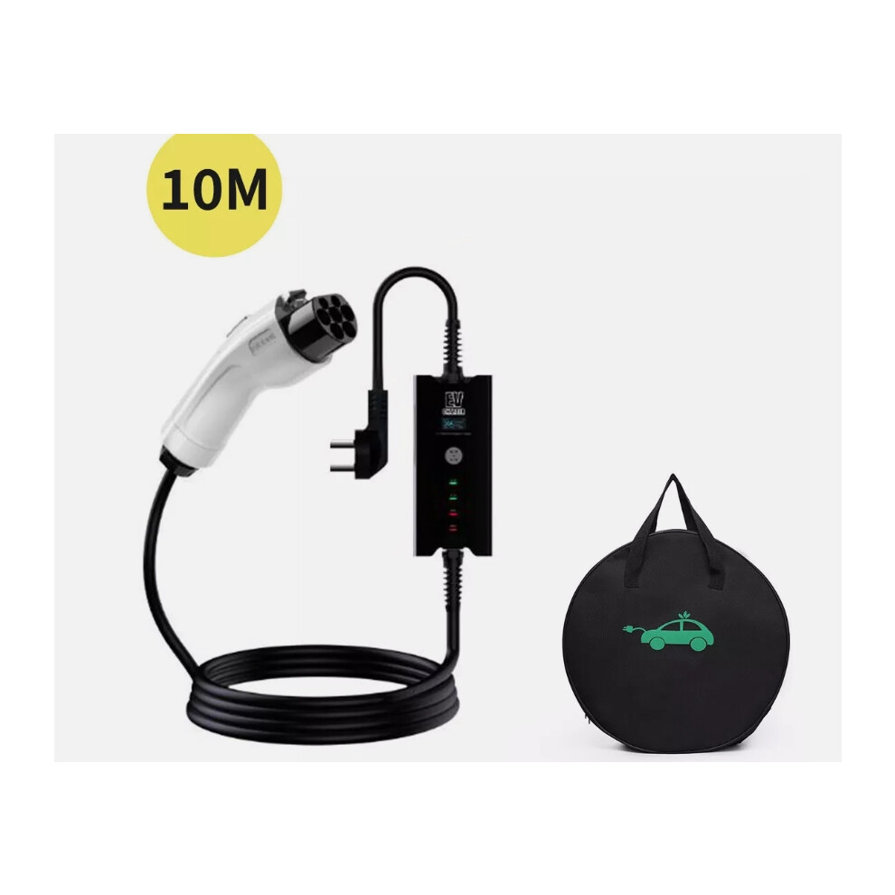 EV Charging Cable 13A Type 2 Plug 3 Pin Electric Vehicle Car Charger-image-OPC-PJQGRW5-NEW