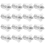12pcs Football Boots Studs Shoes Stud Replace Component Sport Accessor 3