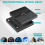 External Blu Ray Drive,CD/DVD Burner Player with Read/Write Capability 3