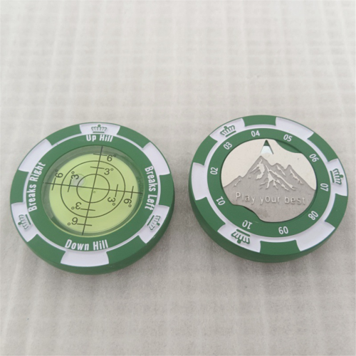 Golf Putter Reader Training Aid Ball Marker Accessories Gifts Black 2