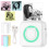 Mini Thermal Printer Portable Wireless Bluetooth Inkless for Photos Re 6