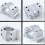 65mm CNC Spindle Motor Clamp Mounting Bracket,Spindle Mount Support wi 3