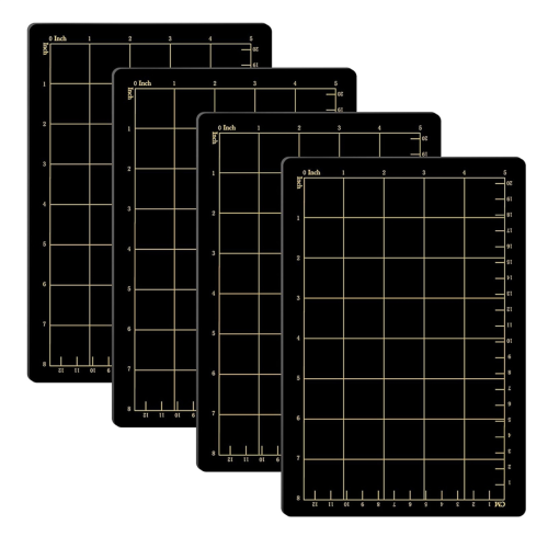 Espaçadores magnéticos de 6 polegadas x 8,9 polegadas com acessórios de corte de grade de tamanho de cartão 1