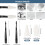 48 PCS Sketch Drawing Tools, 20 Blending Stumps Set & 2 Sandpaper Penc 6