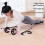 Κιτ μπάρας Pilates + ζώνες αντίστασης, εξοπλισμός άσκησης Pilates με κοιλιακούς 6