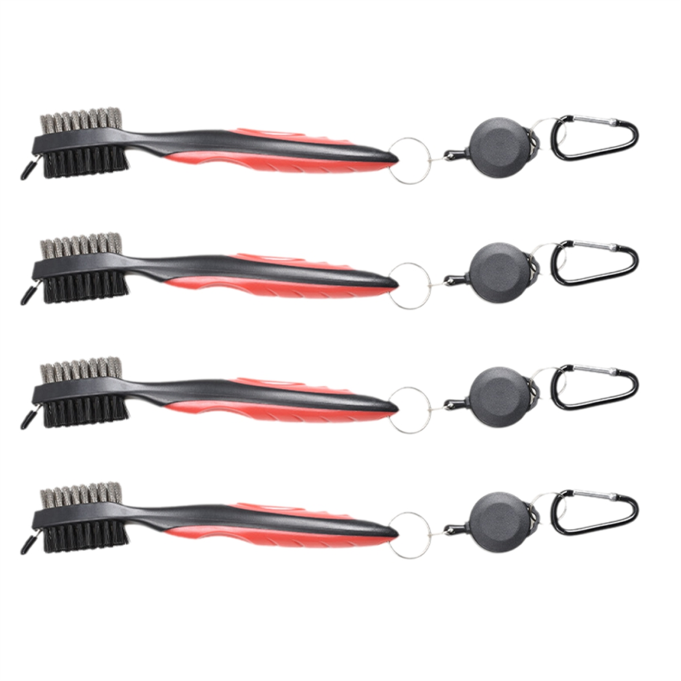 Photos - Golf  Club Cleaning Brush, Ball Double-Sided Tool, Nylon Steel Tool Acc
