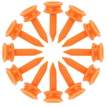 Golftilbehør Cup Tee Limit Pin Plastballholder 25MM Oransje