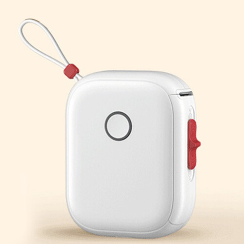 Portable Thermal Printer Mini with Stickers for Storage Office Home Wh 2